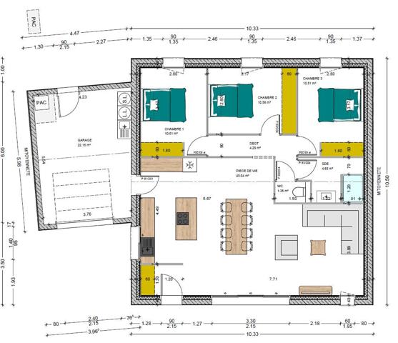 Maison Saint Jean De Monts 4 pièce(s)