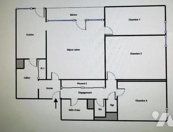 Appartement T4 à Nantes