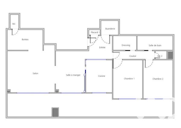 Appartement à vendre 4 pièces 95 m² Le Pecq