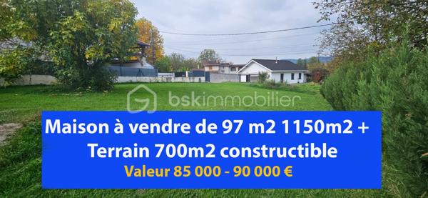 Maison contemporaine de 95 m²
