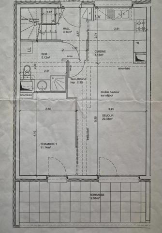GRENOBLE SECTEUR RECHERCHÉ – DERNIER ÉTAGE – SUPERBE DUPLEX T4/T5 DE 99 M² AVEC TERRASSE ET VUE MONTAGNE