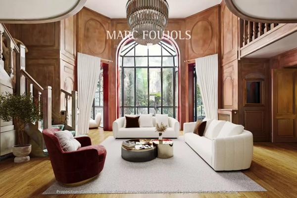 Paris XVI Passy appartement comme une maison avec terrasse et jardin