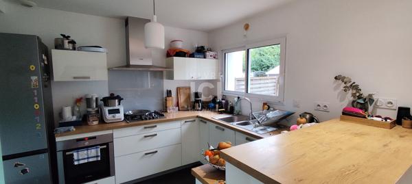 A VENDRE : Orvault Bourg, Maison récente (2016) 105 m2, 3 chambres, un bien rare alliant confort, modernité et cadre de vie idéal !