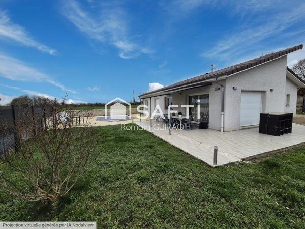 Magnifique maison 6 pièces avec piscine