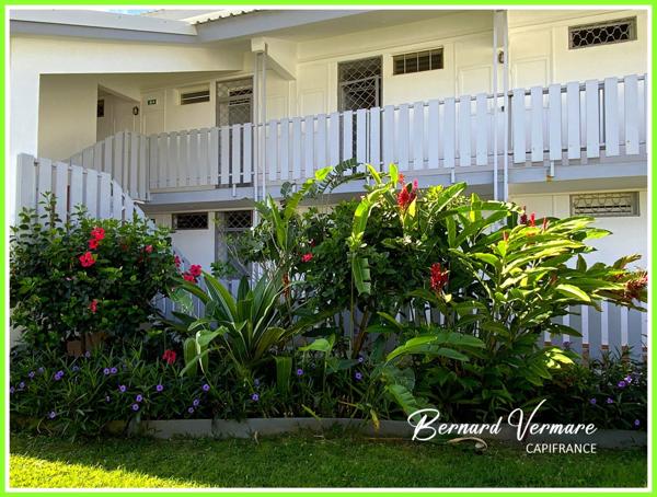 Appartement de 34 m² en rez-de-jardin à SAINT FRANCOIS