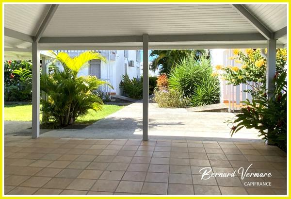 Appartement de 34 m² en rez-de-jardin à SAINT FRANCOIS