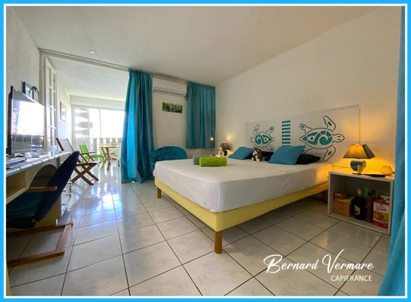 Appartement de 34 m² en rez-de-jardin à SAINT FRANCOIS