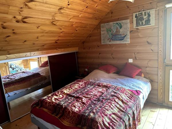 Charmant chalet avec vue dégagée et belle exposition à Saint Nabord les Breuchottes.