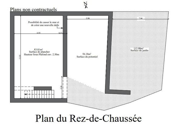 Dernier lot - Grange à rénover dans magnifique corps de ferme proche mer et Bayeux