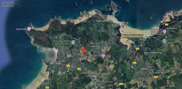 Terrain à Batir à vendre à Erquy dans les Côtes-d'Armor (22430), ref : 207-LB