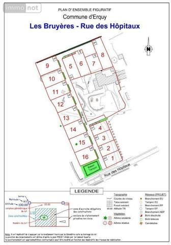 Terrain à Batir à vendre à Erquy dans les Côtes-d'Armor (22430), ref : 207-LB