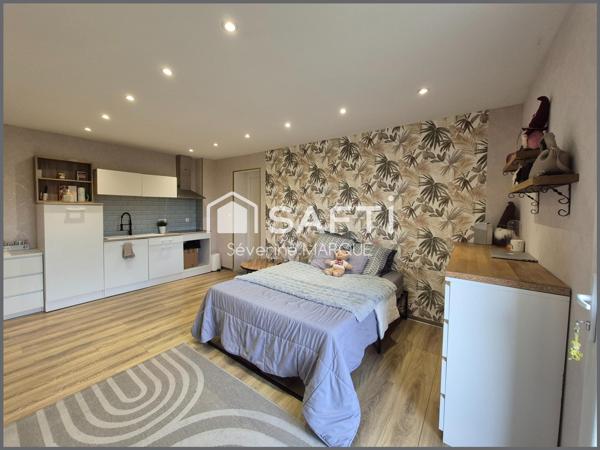 Spacieuse Maison plain-pied avec garage et appartement!