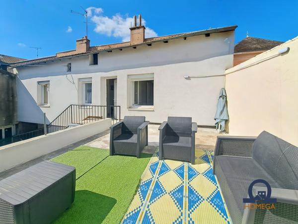 La Ricamarie (42150) Maison au calme avec terrasses