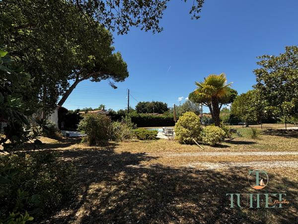 Terrain d'exception de 996 m2 avec piscine et pool house - 700 m du centre-ville