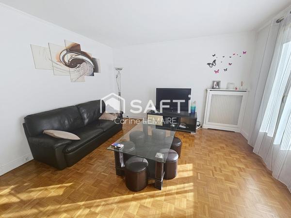 Appartement spacieux de 88 m2 avec extérieur de 30 m2 en centre-ville