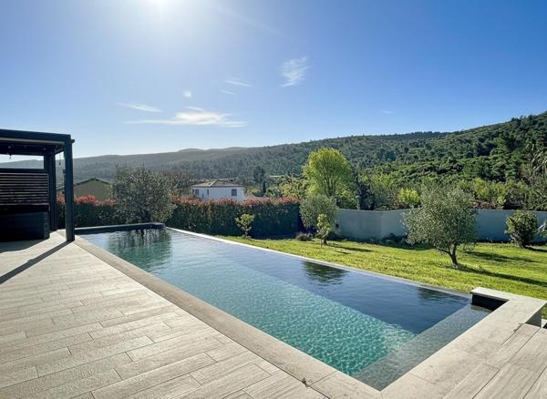 VILLA CONTEMPORAINE UNIQUE FACE A L'ALARIC