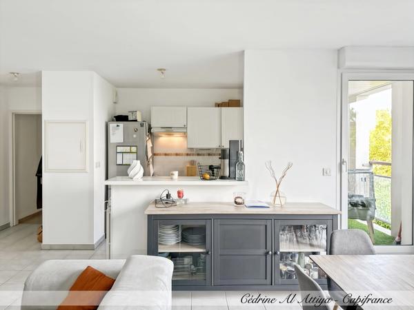 La Rochelle, Appartement à vendre 3 pièces 66m2, 1er étage, ascenseur, loggia, garage