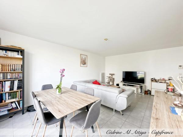 La Rochelle, Appartement à vendre 3 pièces 66m2, 1er étage, ascenseur, loggia, garage