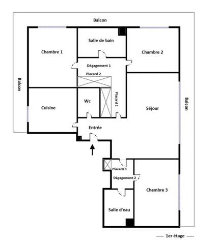 Appartement à vendre 4/5 pièces PARIS 16EME ARRONDISSEMENT (75)
