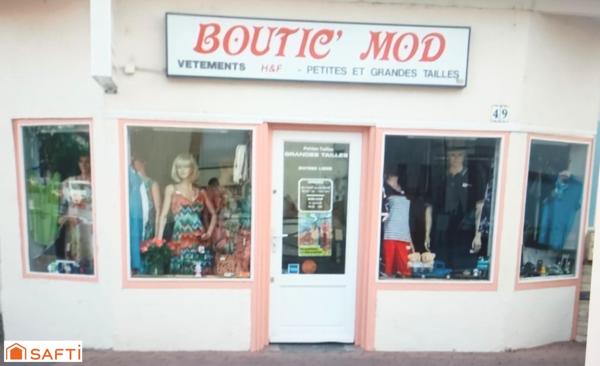 Fonds de commerce et son droit au bail d'une belle boutique de prêt-à-porter hommes, femmes et accessoires de mode
