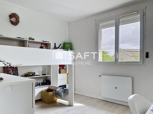 MAISON FAMILIALE 151 m² – PISCINE – 4 CHAMBRES – AUSSONNE (31840)