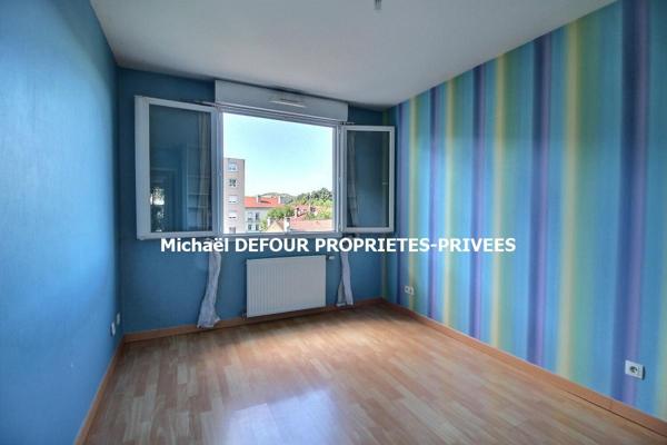 FIRMINY 42700 Appartement type T3 de 82 m² avec balcon, cave et place de parking