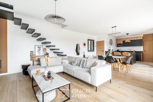 Maison récente avec prestations haut de gamme