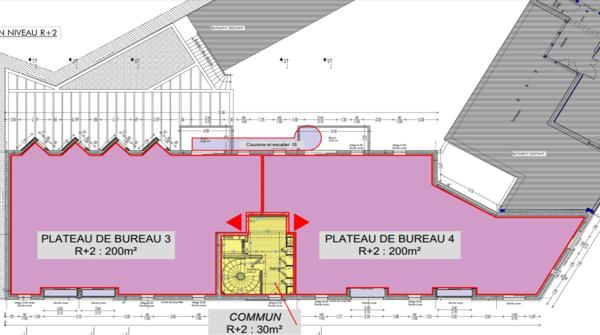 Bureaux 400m² – Cholet