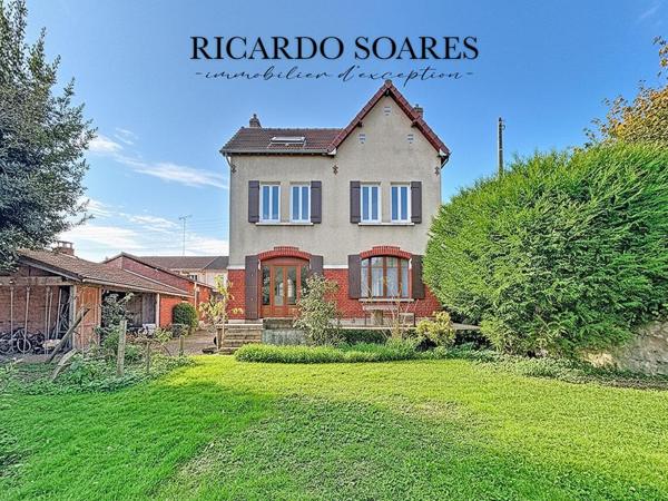 60700 PONT-SAINTE-MAXENCE - MAISON DE CHARME RÉNOVÉE / 147 m² AU SOL / 4 CHAMBRES / STUDIO 16 m² / GARAGE