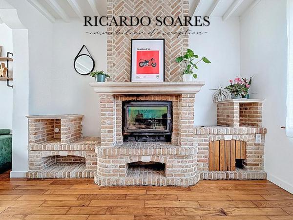 60700 PONT-SAINTE-MAXENCE - MAISON DE CHARME RÉNOVÉE / 147 m² AU SOL / 4 CHAMBRES / STUDIO 16 m² / GARAGE