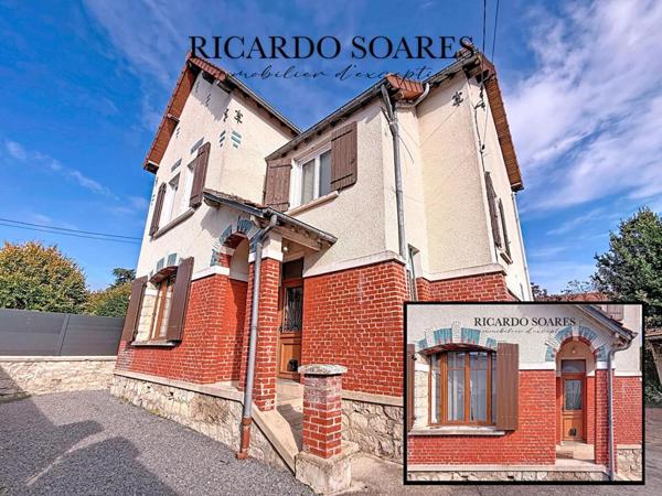 60700 PONT-SAINTE-MAXENCE - MAISON DE CHARME RÉNOVÉE / 147 m² AU SOL / 4 CHAMBRES / STUDIO 16 m² / GARAGE