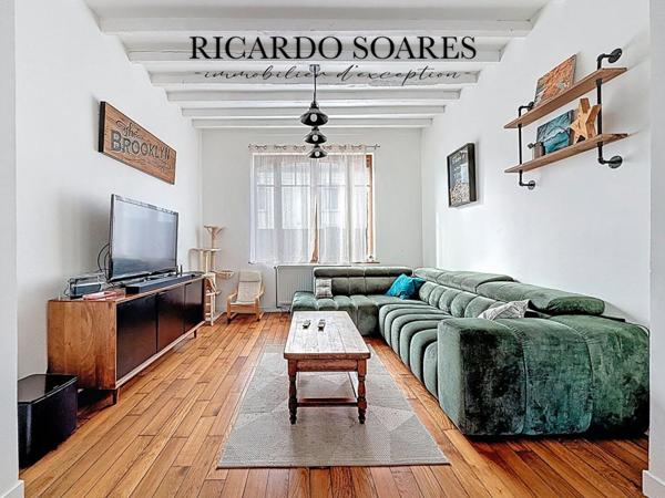 60700 PONT-SAINTE-MAXENCE - MAISON DE CHARME RÉNOVÉE / 147 m² AU SOL / 4 CHAMBRES / STUDIO 16 m² / GARAGE