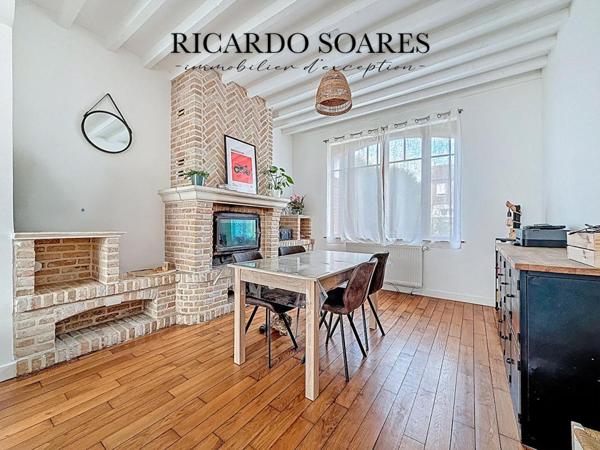 60700 PONT-SAINTE-MAXENCE - MAISON DE CHARME RÉNOVÉE / 147 m² AU SOL / 4 CHAMBRES / STUDIO 16 m² / GARAGE