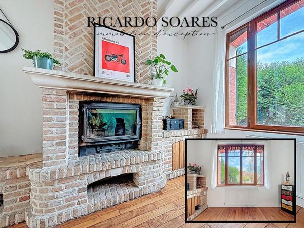 60700 PONT-SAINTE-MAXENCE - MAISON DE CHARME RÉNOVÉE / 147 m² AU SOL / 4 CHAMBRES / STUDIO 16 m² / GARAGE