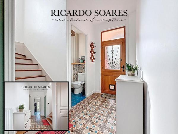 60700 PONT-SAINTE-MAXENCE - MAISON DE CHARME RÉNOVÉE / 147 m² AU SOL / 4 CHAMBRES / STUDIO 16 m² / GARAGE