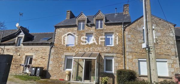 Maison mitoyenne en pierres