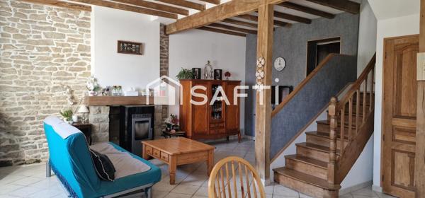 Maison mitoyenne en pierres