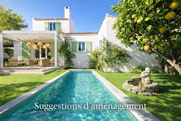 Allauch (13190) ALLAUCH - MAISON LUMINEUSE AVEC JARDIN - SECTEUR RESIDENTIEL - TERRAIN PISCINABLE