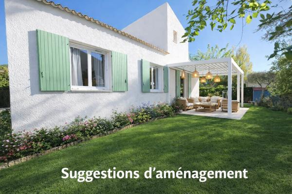 Allauch (13190) ALLAUCH - MAISON LUMINEUSE AVEC JARDIN - SECTEUR RESIDENTIEL - TERRAIN PISCINABLE