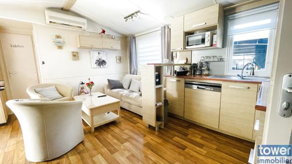 Mobilhome dans parc de loisirs 5 étoiles