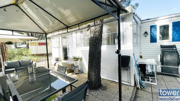 Mobilhome dans parc de loisirs 5 étoiles