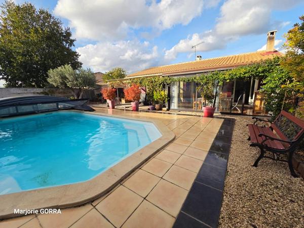 Les Pennes Mirabeau VILLA T4 sur 498 m² de terrain