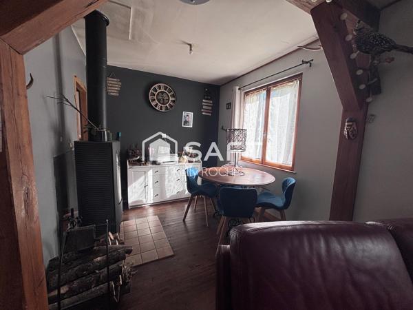 Maison 3 pièces  avec sous sol