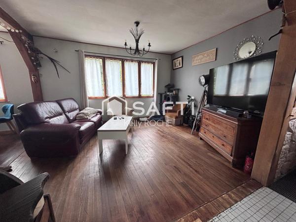 Maison 3 pièces  avec sous sol