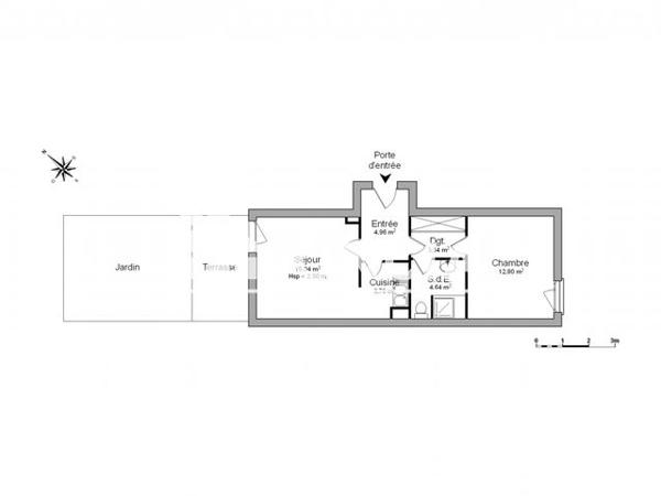Location Appartement 2 pièces 44.48 m² - 75 AVENUE LEDRU ROLLIN Le Perreux-sur-marne 94170