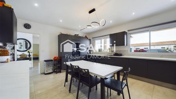 Plain-pied 5 chambres, piscine, aucuns travaux