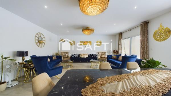 Plain-pied 5 chambres, piscine, aucuns travaux