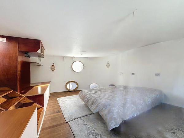 Péniche habitation + studio / 170 m² avec vue exceptionnelle