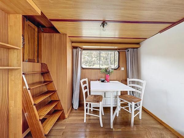 Péniche habitation + studio / 170 m² avec vue exceptionnelle