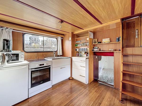 Péniche habitation + studio / 170 m² avec vue exceptionnelle